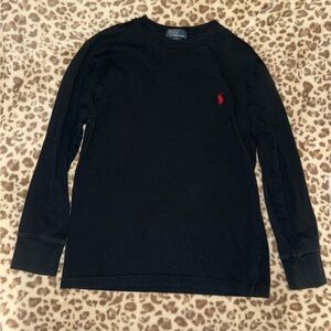Polo by Ralph Lauren Black Long Sleeve Tee